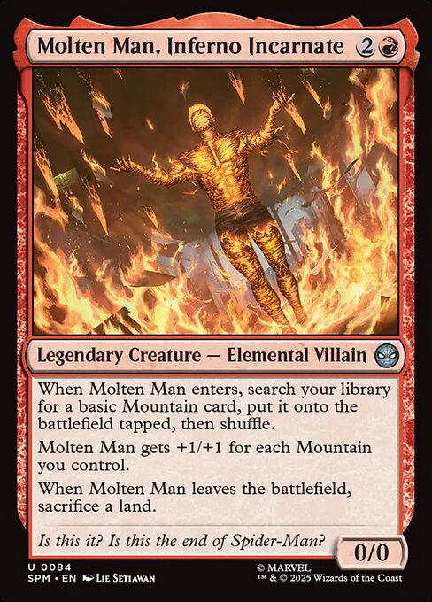 Molten Man, Inferno Incarnate - Marvel's Spider-Man - U - 84