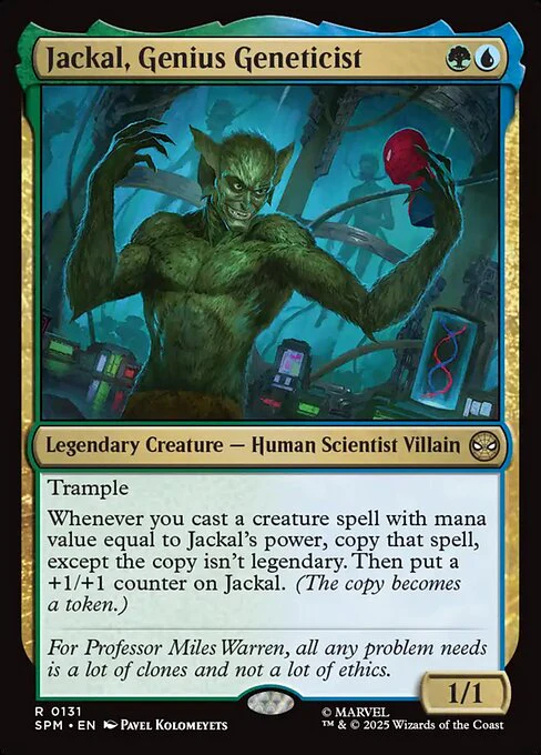 Jackal, Genius Geneticist - Marvel's Spider-Man - R - 131