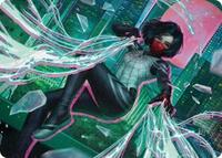 Silk, Web Weaver Art Card (29/54) - Art Series: Marvel's Spider-Man - S - 29