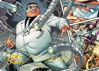 Doctor Octopus, Master Planner Art Card (48/54) (Gold-Stamped Signature) - Art Series: Marvel's Spider-Man - S - 48