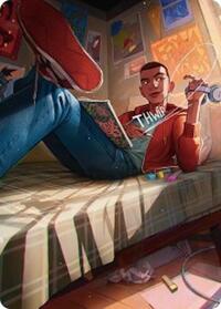 Miles Morales Art Card - Art Series: Marvel's Spider-Man - S - 35