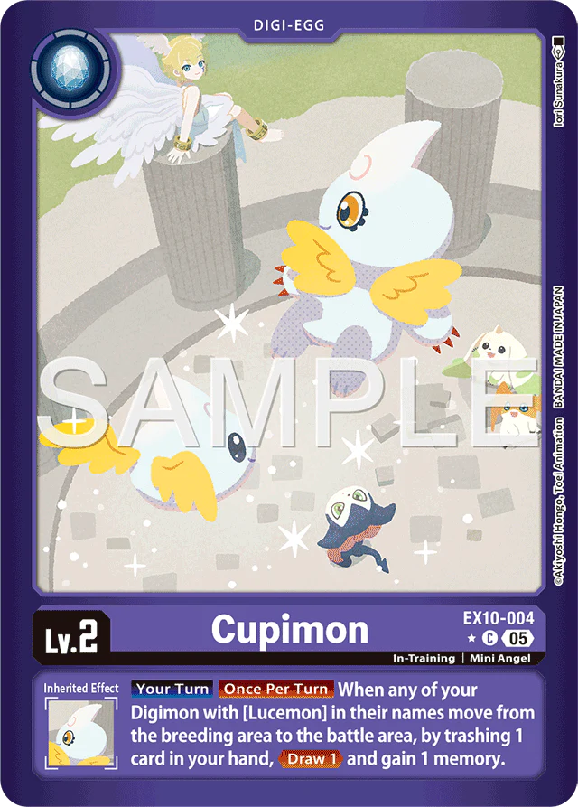 Cupimon (Limited Foil) - Sinister Order - Common - EX10-004 C