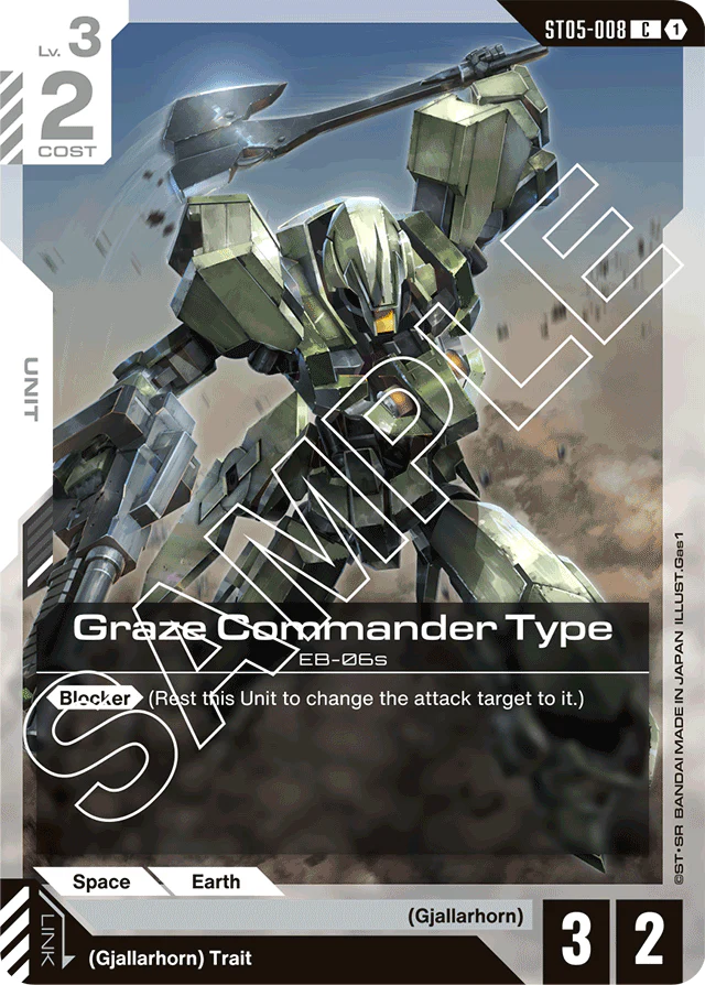 Graze Commander Type - Starter Deck 05: Iron Bloom - Common - ST05-008