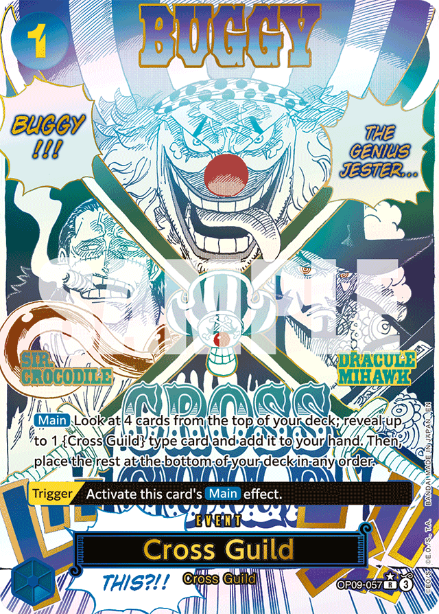 Cross Guild (Alternate Art) - Premium Booster -The Best- Vol. 2 - R - OP09-057