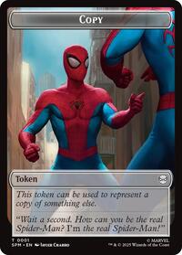 Copy // Human Citizen Double-Sided Token - Marvel's Spider-Man - T - 1 // 4