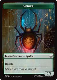 Spider // Food Double-Sided Token - Marvel's Spider-Man - T - 3 // 5