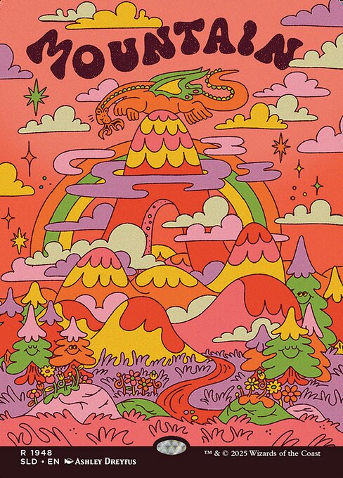 Mountain (1948) (Rainbow Foil) - Secret Lair Drop Series - R - 1948