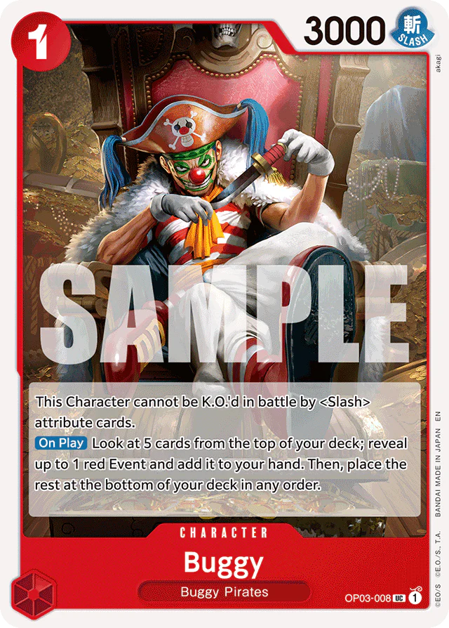Buggy - OP03-008 (Reprint) - Premium Booster -The Best- Vol. 2 - UC - OP03-008