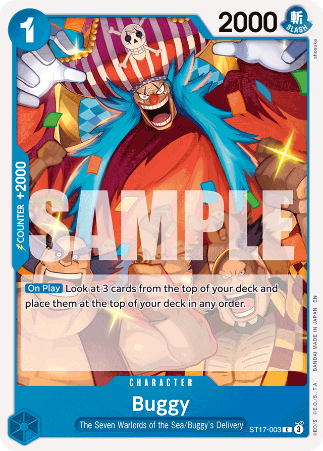 Buggy - ST17-003 (Reprint) - Premium Booster -The Best- Vol. 2 - C - ST17-003