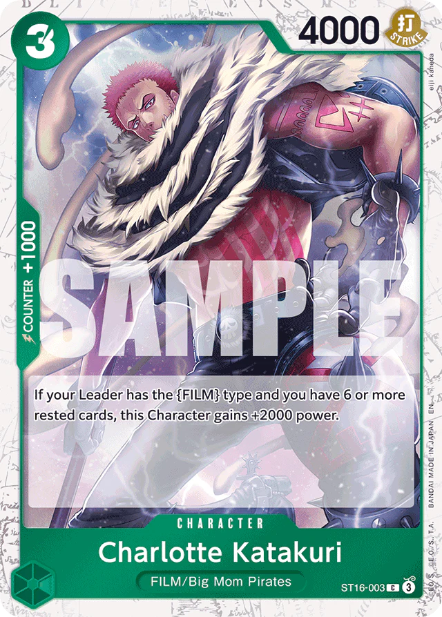 Charlotte Katakuri (Pirate Foil) - Premium Booster -The Best- Vol. 2 - C - ST16-003