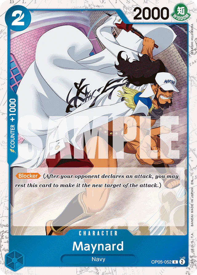 Maynard (Pirate Foil) - Premium Booster -The Best- Vol. 2 - C - OP05-052
