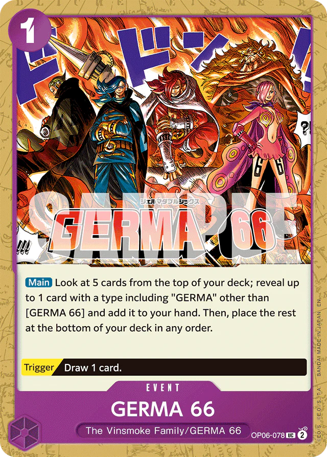 GERMA 66 (Reprint) - Premium Booster -The Best- Vol. 2 - UC - OP06-078