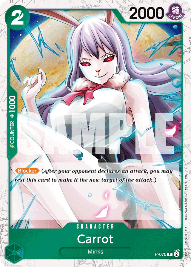 Carrot - P-070 (Pirate Foil) - Premium Booster -The Best- Vol. 2 - PR - P-070