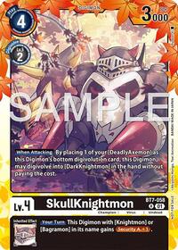SkullKnightmon (Regulation Battle Vol. 3 Winner) - Next Adventure - Rare - BT7-058 R