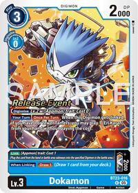 Dokamon - Hackers' Slumber Release Event Cards - Rare - BT23-016 R
