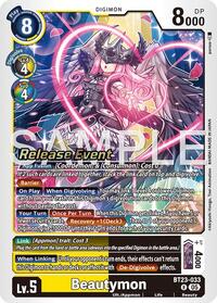 Beautymon - Hackers' Slumber Release Event Cards - Rare - BT23-033 R