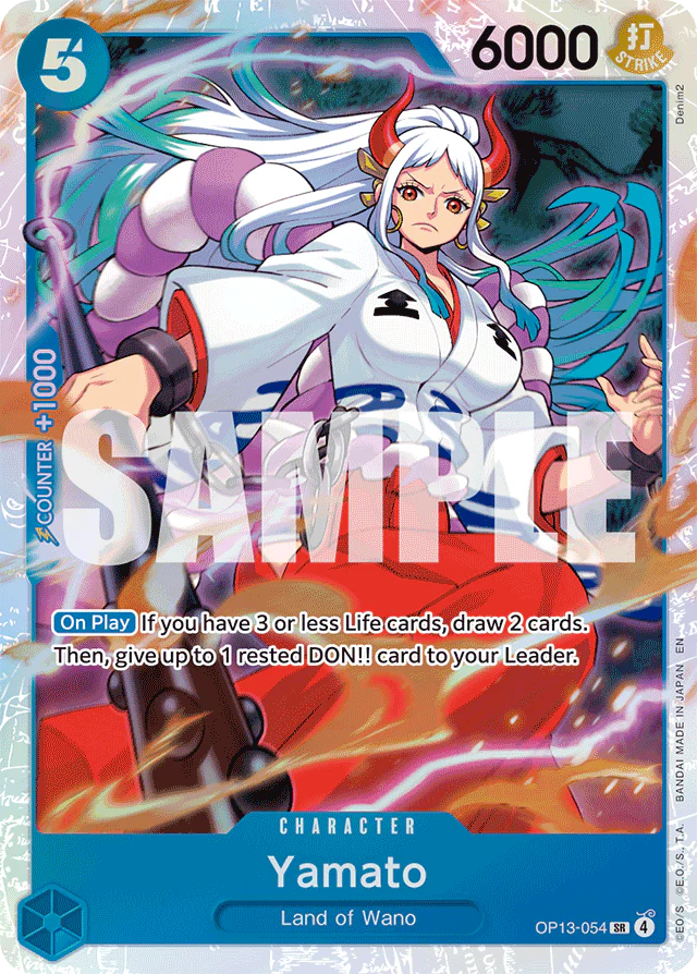 Yamato - Carrying On His Will - SR - OP13-054