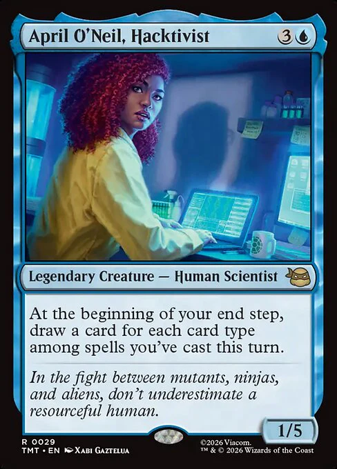 April O'Neil, Hacktivist - Teenage Mutant Ninja Turtles - R - 29
