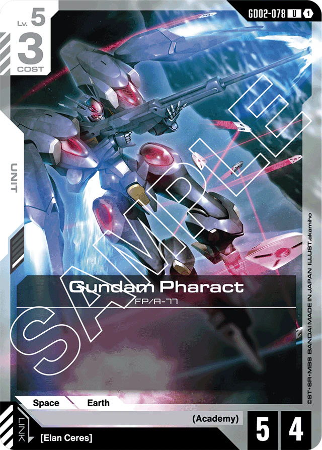 Gundam Pharact - Dual Impact - Uncommon - GD02-078