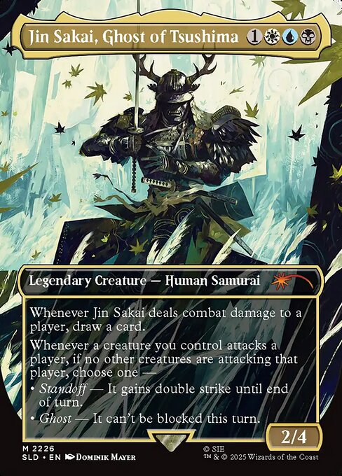 Jin Sakai, Ghost of Tsushima - Secret Lair Drop Series - M - 2226