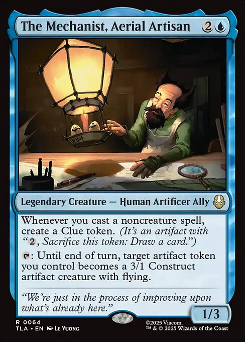 The Mechanist, Aerial Artisan - Avatar: The Last Airbender - R - 64