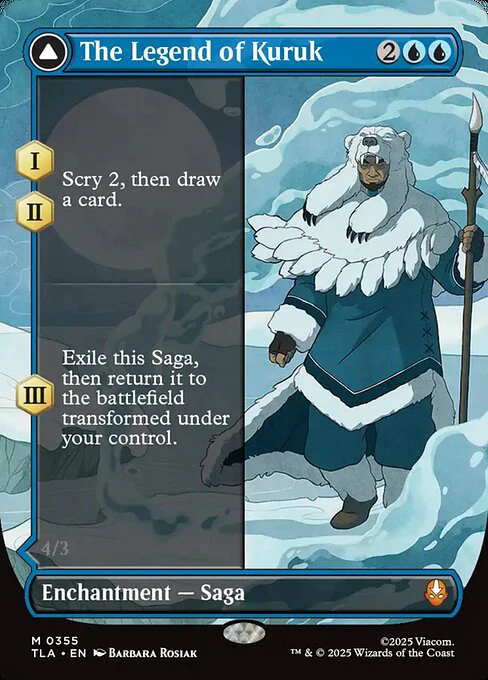 The Legend of Kuruk (Borderless) - Avatar: The Last Airbender - M - 355