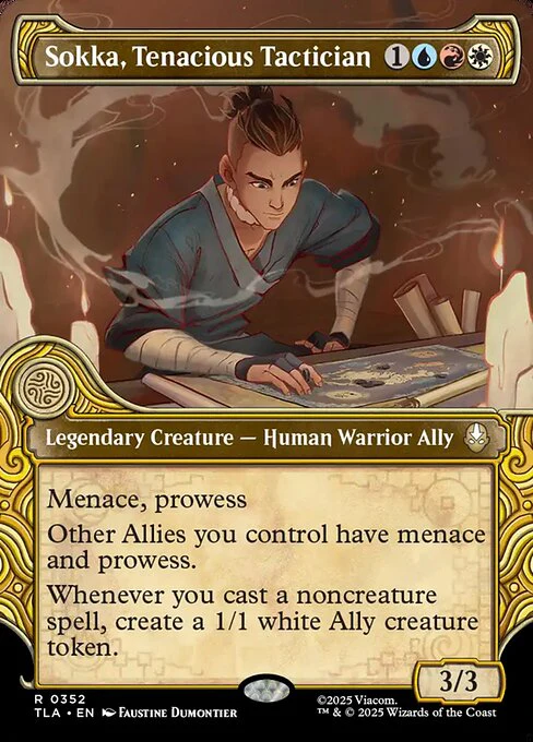 Sokka, Tenacious Tactician (Showcase) - Avatar: The Last Airbender - R - 352