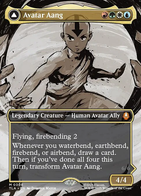 Avatar Aang (Borderless) - Avatar: The Last Airbender - M - 308