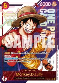 Monkey.D.Luffy - ST21-014 (3rd Anniversary Treasure Campaign Pack) - One Piece Promotion Cards - SR - ST21-014