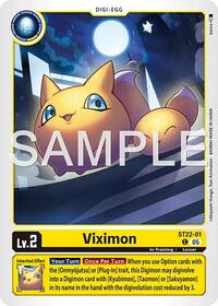 Viximon - Starter Deck 22: Amethyst Mandala Advanced Deck Set - Common - ST22-01