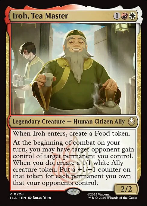 Iroh, Tea Master - Avatar: The Last Airbender - R - 228