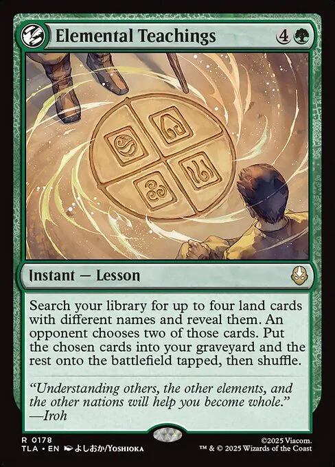 Elemental Teachings - Avatar: The Last Airbender - R - 178