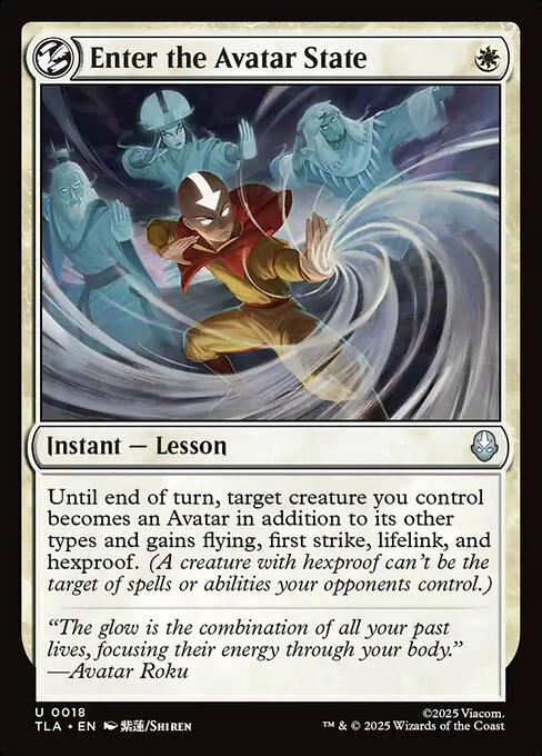 Enter the Avatar State - Avatar: The Last Airbender - U - 18