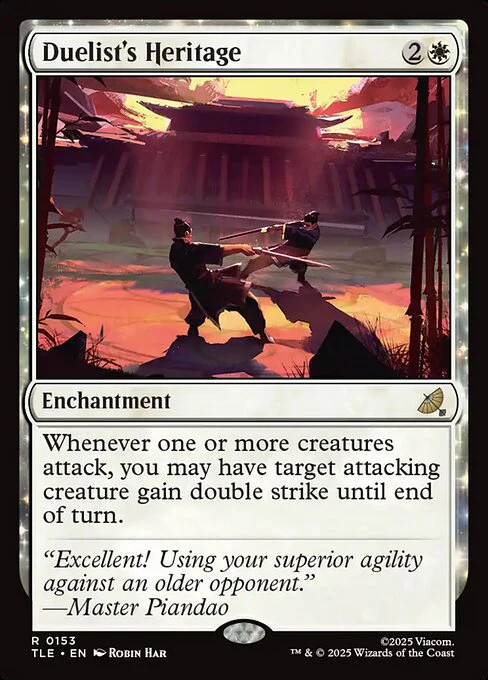 Duelist's Heritage - Avatar: The Last Airbender: Eternal-Legal - R - 153