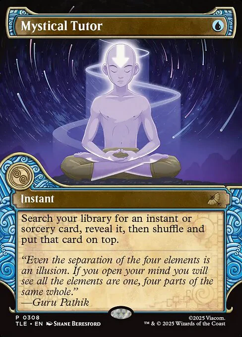 Mystical Tutor (Showcase) - Avatar: The Last Airbender: Eternal-Legal - P - 308