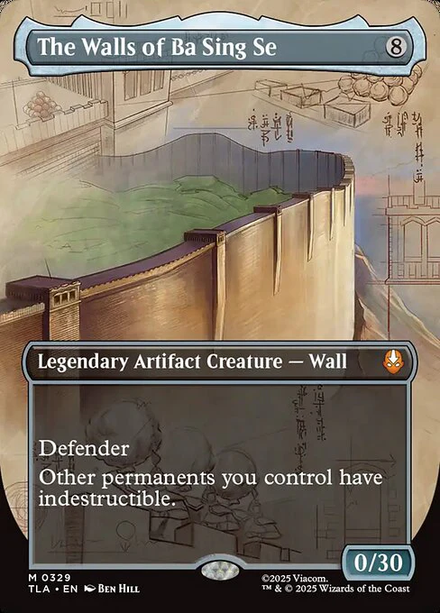 The Walls of Ba Sing Se (Borderless) - Avatar: The Last Airbender - M - 329