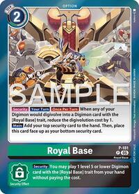 Royal Base (Event Pack 8) - Digimon Promotion Cards - Promo - P-181 P