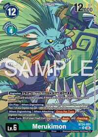 Merukimon (Alternate Art) - Time Stranger - Super Rare - BT24-051 SR