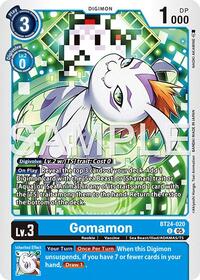 Gomamon - Time Stranger - Uncommon - BT24-020 U