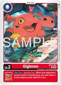 Gigimon - Time Stranger - Common - BT24-001 C