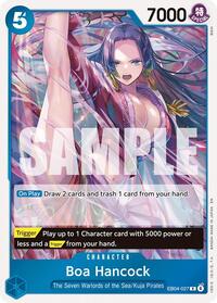 Boa Hancock - EB04-027 - The Azure Sea's Seven - R - EB04-027