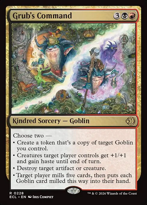 Grub's Command - Lorwyn Eclipsed - R - 228