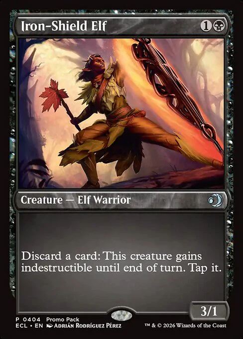 Iron-Shield Elf - Promo Pack: Lorwyn Eclipsed - P - 404