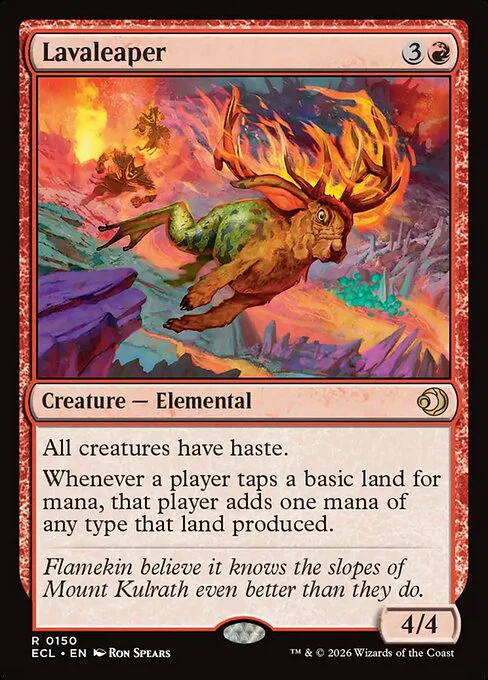 Lavaleaper - Lorwyn Eclipsed - R - 150