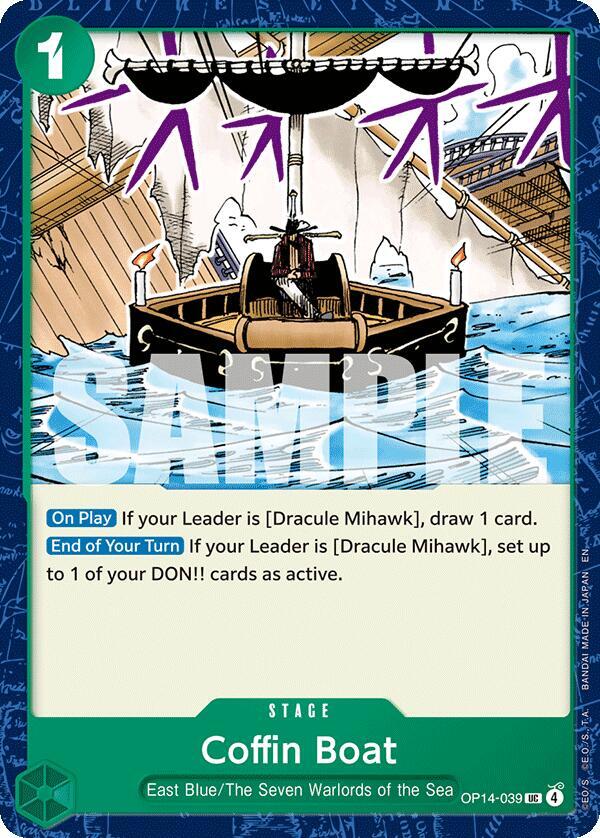 Coffin Boat - The Azure Sea's Seven - UC - OP14-039