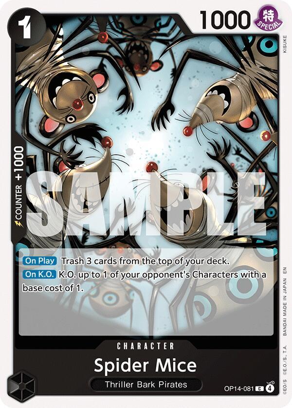 Spider Mice - The Azure Sea's Seven - C - OP14-081