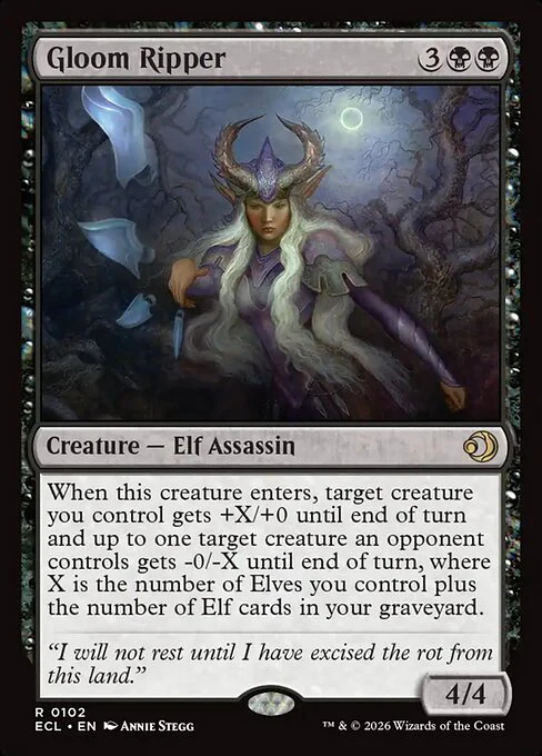 Gloom Ripper - Lorwyn Eclipsed - R - 102