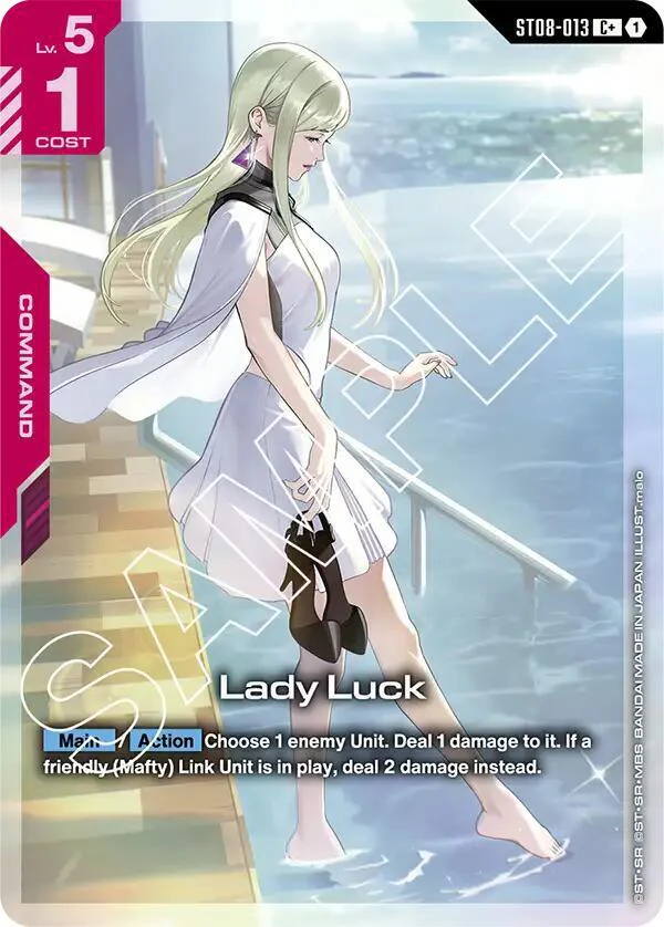 Lady Luck (C+) - Starter Deck 08: Flash of Radiance - C+ - ST08-013