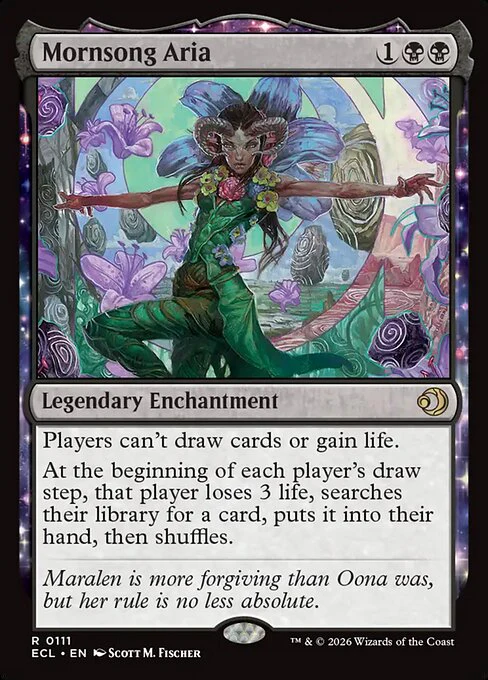 Mornsong Aria - Promo Pack: Lorwyn Eclipsed - R - 111