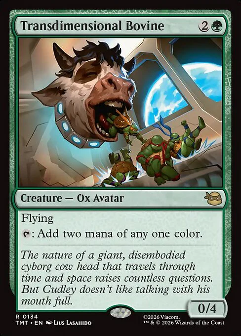 Transdimensional Bovine - Teenage Mutant Ninja Turtles - R - 134